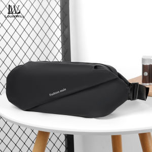 LouisWill กระเป๋านักเรียนกระเป๋าสะพายข้างกระเป๋าส่งเอกสารทุกเพศกระเป๋าสะพายผู้ชาย PU ความจุมากกระเป๋าถือสไตล์มหาลัยกระเป๋าสีตัดกันสำหรับผู้หญิงนักเรียนผู้ชาย