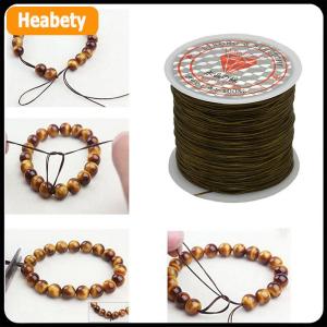 【2-3 days delivery】 50M Strong Stretch Elastic Cord Wire rope Bracelet Necklace String Bead 0.5mm