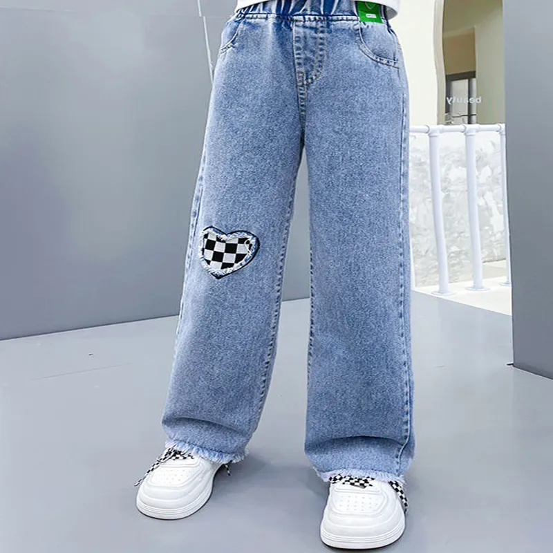 Pants for Girls New Style 2023 Jeans for Kids Girls Wide leg