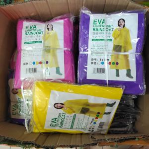 JAS HUJAN DEWASA DENGAN BAHAN VINYL EVA RAINCOAT MANTAP