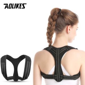 AOLIKES Posture Corrector for Men and Women - Upper Back Brace Straightener with Adjustable Breathable Clavicle Support