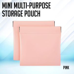 Partner Print - Mini Storage Pouch Multi-Purpose Organizer PU Leather Case USB Charger Bag Coin Purses Jewelry Bag