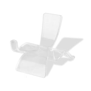 Giá trưng bày bằng Nhựa Acrylic giữ giá vẽ nhỏ cho-hóa thạch san hô-geodes đá mã não khoáng sản-Tinh thể Seashell Showcase