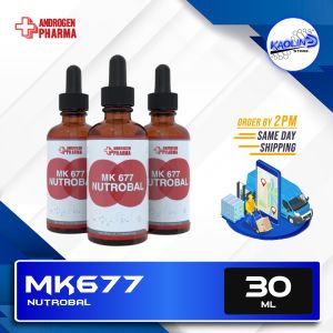 MK677 HGH (NUTROBAL) by Androgen Pharma 30ml - Growth Hormone HGH Increase Lean Muscle