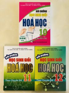 Sách - Combo Bồi Dưỡng Học Sinh Giỏi Hóa Học Theo Chuyên Đề Lớp 10 11 12 (3 Cuốn)