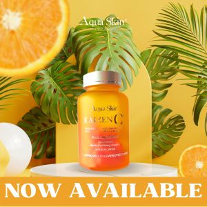 AQUA SKIN KAIZEN C+(10 IN 1) ( SODIUM ASCORBATE ROSEHIPS BETA GLUCAN INOSITOL CURCUMINTURMERIC)