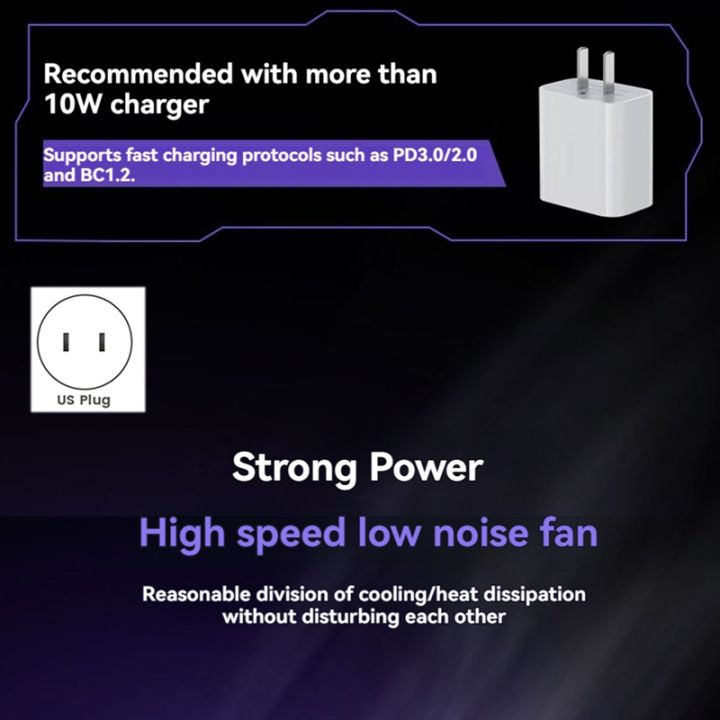Sl33 SL33 Mobile Phone Cooling Fan, Semiconductor Magnetic/Back-Clip Game ...