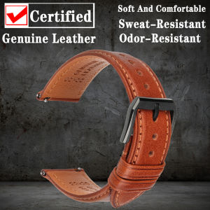 Quick Release Leather Watch Bands Watch Accessories For SEIKO Samsung Galaxy Watch Strap Active2/3 Watch Bracelet2026