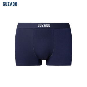 Quần Boxer Nam Guzado Cotton Siêu Nhẹ Kháng Khuẩn Cực Tốt Co Giãn Vận Động Thoải Mái GBX01