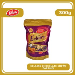 Tiffany Eclairs Chocolate Chewy Caramels 300g | Halal | Made in UAE