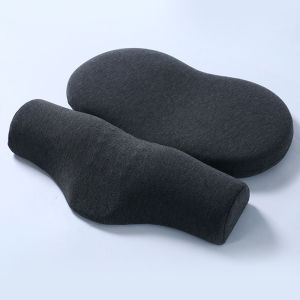 หมอนรองคอสำหรับบรรเทาอาการปวดคอตามหลักสรีรศาสตร์โฟมจำรูปหมอนรองคอสำหรับนอนกับปลอกหมอนล้างทำความสะอาดได้หมอนรองศัลยกรรมกระดูกคอรูปร่างสำหรับนอนคว่ำ