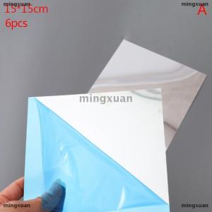 [COD] mingxuan Square Spliced Stickers Self Adhesive Acrylic Mirror Sheets Wall Decals New