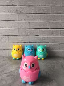 MAINAN ANAK BABY MAINAN PENCET ANIMAL RHINO HAPPY OWL SNAIL / MAINAN PULL N GO MAINAN DORONG