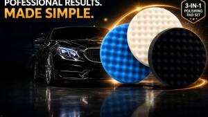 Upgrade 8 inch Buffing Polishing Pads for Professional Car Detailing