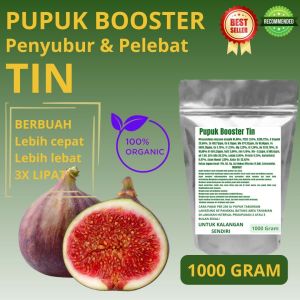Pupuk Organik Booster Buah Tin Super Organik Penyubur Pelebat Buah Dan Anti Rontok 1000 gr