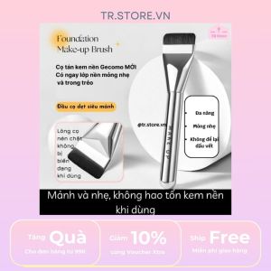 Cọ tán kem nền Gecomo cao cấp G1119 đầu dẹt siêu mảnh