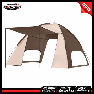 【Free Shipping】 Outdoor Dome Canopy Sun Shelter for Camping and Picnics Waterproof Lightweight Tent with UV Protection for Family Outings