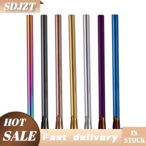 SDJZT Tái Sử Dụng 304 Thép Không Gỉ Rơm Ngọc Trai Milkshake Bong Bóng Trà Rơm Khuấy Sinh Tố Muỗng Hình Rơm