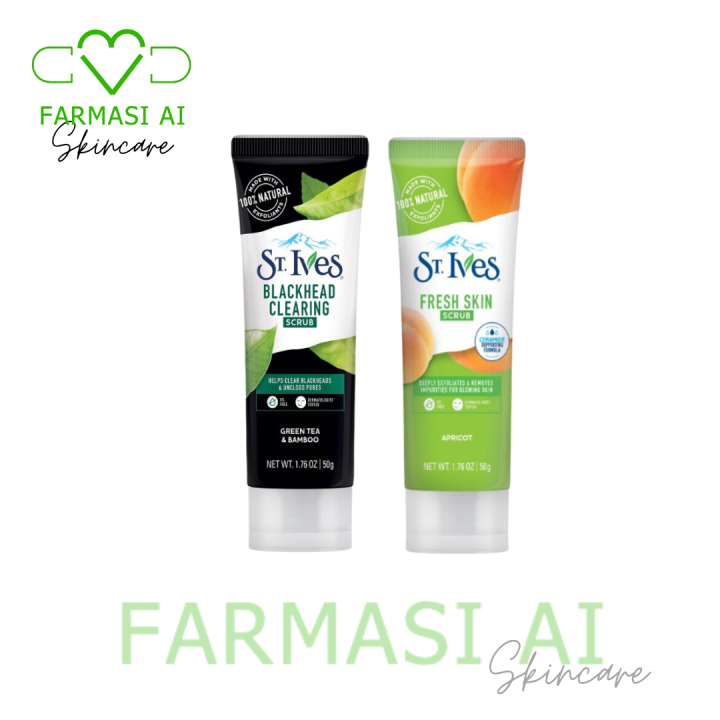 St. Ives Facial Scrub 50g (Expiry date at description) Lazada