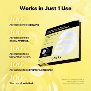 COSRX Advanced Snail Hydrogel Mask 3 Sheets | Hydrating & Soothing Mask | Repair Barrier & Relieve Irritation | Post-Sun & Post-Acne Soothing Mask