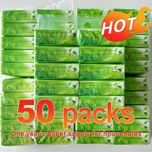 【50 packing】Tissue Facial Tissue order Tissue 4-Ply Facial Tissue Car toilet paper femme tissue