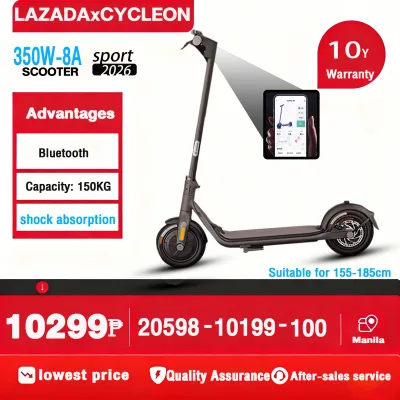 AENXRD Foldable Electric scooter Adult Full aluminum frame 500W Run 40km can connect to Bluetooth with Brake Free Basket Big Light and Two 8.5 inch Rubber tires LED Digital Display