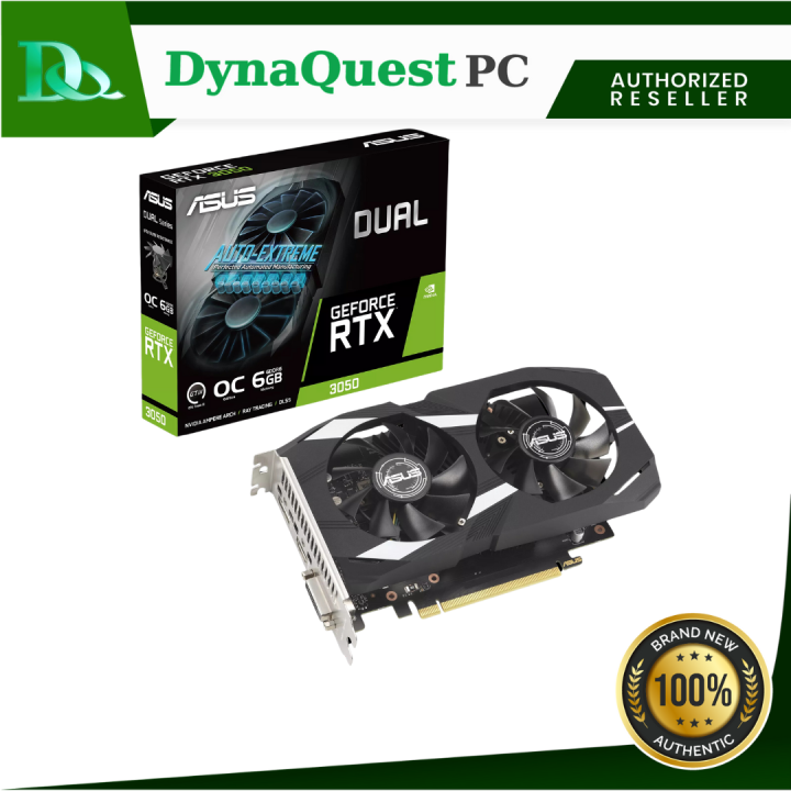 asus dual nvidia geforce rtx 3050 6gb oc edition review