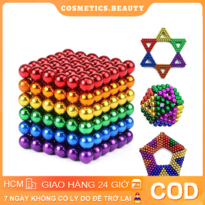 216 Chiếc 5Mm Bóng Từ Tính Mini Bóng Từ Tính Buck Bóng Bóng Nam Châm Bóng Đồ Chơi Cho Trẻ Em Khối Xếp
