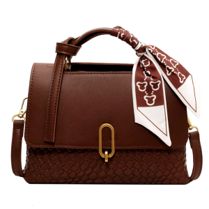 HESBROW - Toccata Handbag Tas Tangan Selempang Sling Bag Wanita Women Perempuan  Leather Kulit Pu Premium Include Twilly - FREE BOX