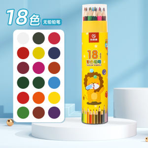 Bucket of colored pencils a set for students to use in their art projects 12 Color 24 Color 36 Coloring pencils for children
