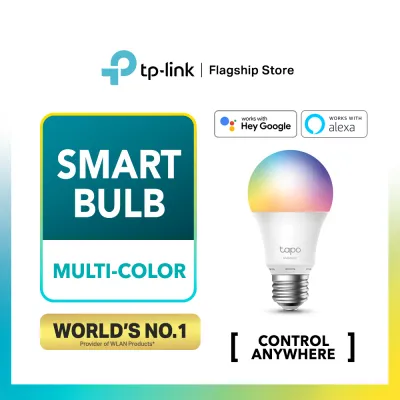 TP-LINK Tapo L530E Wifi E27 Smart Multi Colour Light LED Bulb (Google Assistant & Alexa/Voice & Remote Control /Schedule)