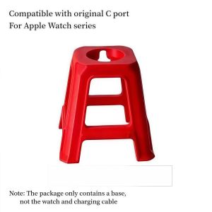 JUNOTERNEY Chair Shape Watch Charging Stand Universal with Charging Groove Storage Rack Creativity 3D Printing Watch Desktop Stand For Watch