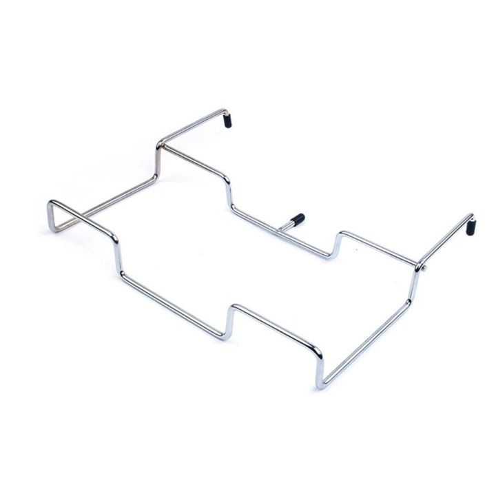 DRDIPR Portable Metal Outdoor Tools Hiking Home Kitchen Trash Bag Rack Garbage Rack Garbage Bag