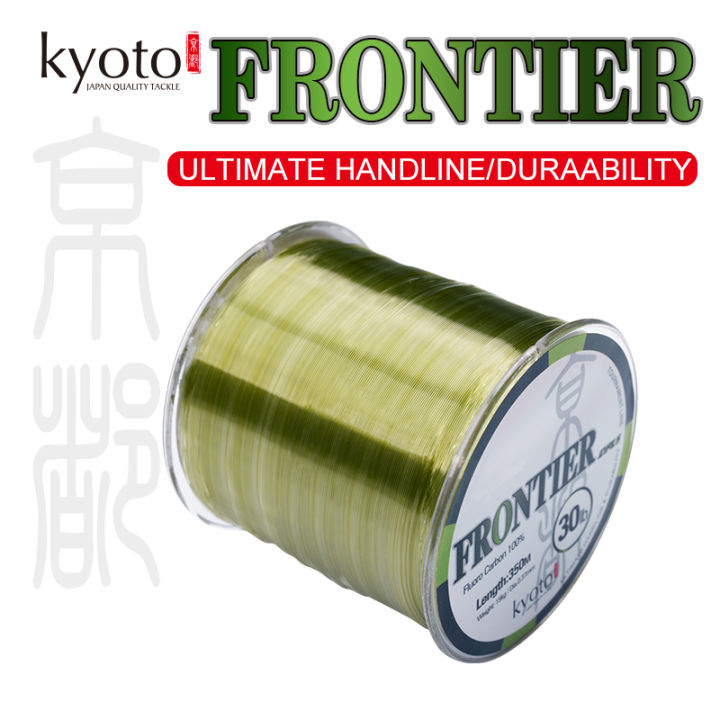 KYOTO FRONTIER Grass Green Fishing Line Nylon Line For Fishing 160m-720m  2.0#-8.0# Fishing Line Leader Super Strong Fish Tackle Tool