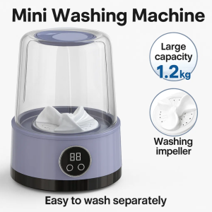 Portable Wireless Mini Washing Machine Underwear And Socks Washer Travel Washing Machine UV Sterilization
