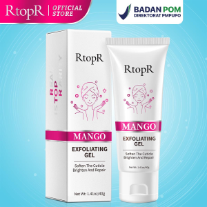 RtopR Peeling Gel Skin Care Exfoliating Wajah Whitening Moisturizer Repair Facial Scrub Cleaner Acne Blackhead Treatment Remove Face Cream Body Exfoliating 40g