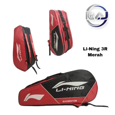 Tas Raket Badminton 3 Reselting Ransel Multifungsi Termurah Raj1