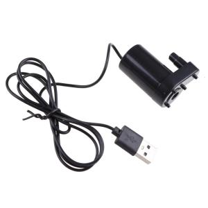 Micro Mini Submersible Water Pump Fish Tanks Aquarium Usb Powered for DC 5V 2-3L