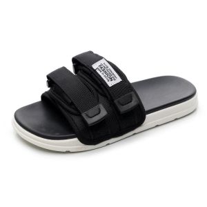 Fashion Strap Slippers For Men Women Non-slip Slide Summer Outdoor Couple Slippers Walking Shoes