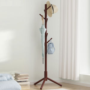 ราวผ้าตั้งพื้น ราวไม้ เสาไม้แขวนเสื้อ ราวทรงต้นไม้ ราวแขวนในห้อง เสาไม้แขวนหมวก ที่แขวนเสื้อโค้ท ราวแขวนกระเป๋า ที่แขวนกระเป๋า