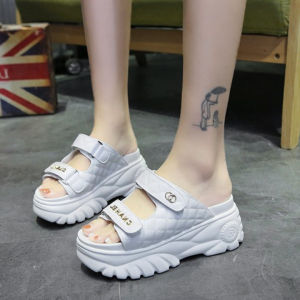 Dép Xuồng Nữ Xinh Đế 7CM Quai Dán X479-313