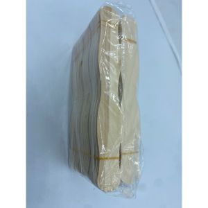 100pcs 8inch Craft Popsicle Sticks Wave Wood Ice Cream Stick for DIY Crafting Supplies Kit
