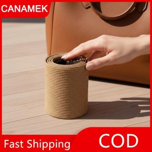 【CANAMEK】 Upf50 cộng với rộng vành rơm Visor hat đối với phụ nữ gấp bãi biển Sun hat với sweatband cho kỳ nghỉ