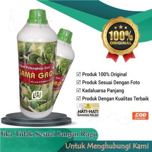 Sama Grow Pupuk Pelengkap Cair Tanaman + Perekat Dan ZPT 1 Liter