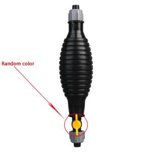 NUBE Portable Manual Fuel Pump Multi-function Durable Hand Siphon Pump Syphon Transfer Gasoline Suction Device Universal