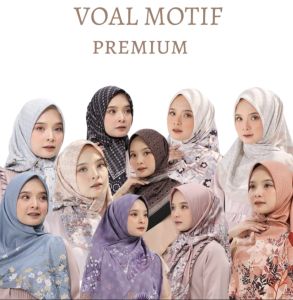PAKET HEMAT 100 RB DAPAT 6 PCS JILBAB SEGI 4 UMAMA MOTIF VOAL MIRECEL LOGO // JILBAB SEGI 4 UMAMA MOTIF