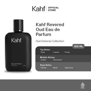 Kahf Parfum Eau De Parfum Parfume Pria Saffron Oud & Revered Oud 100ml