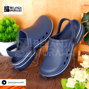 Sandal Polos Model Kodok/ Sendal Baim Polos Pria dan Wanita Nyaman dipakai size 36 s/d 44