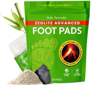 Sole Serenity Good Night Foot Pads Support Achy Feet (20 Pads) Easy One-step Application Overnight Foot Pads with Magnesium Lavender Traditional Blend
