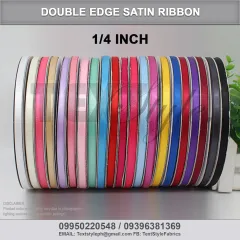 Ribbon: SATIN, double edge - 1 inch – pangbalotph